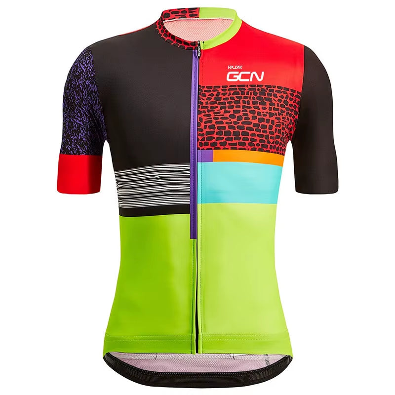 RAUDAX 2024 Cycling Jersey Suit Summer Men'S Short Sleeve Cycling Clothing Cycling Shirt Mountain Race Cycling Jersey Set